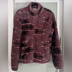 Avalanche Pink and Black Teddy Jacket